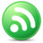 Feeds Green 256x256 Icon